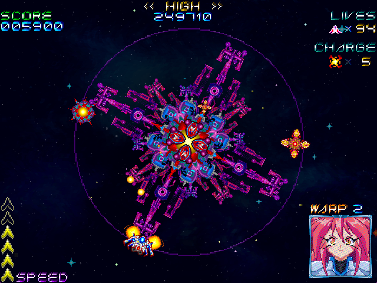 Warp 2 miniboss