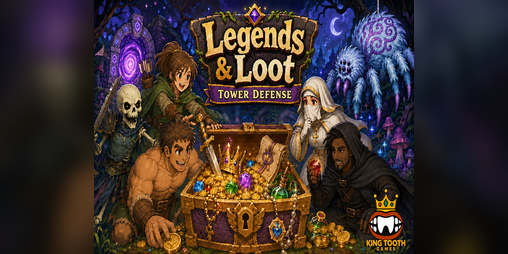 Cover image for Legends & Loot RPG Tower Defense