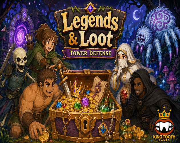 Cover image for Legends & Loot RPG Tower Defense