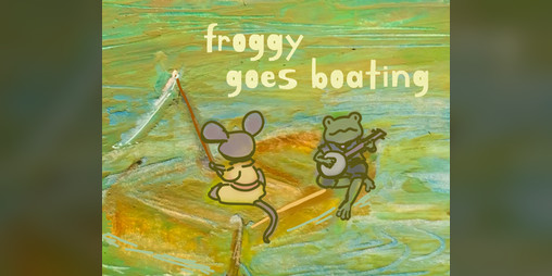 Cover image for Froggy Goes Boating