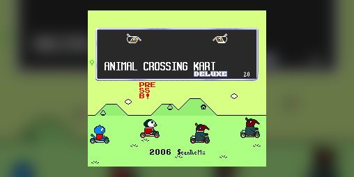 Cover image for Animal Crossing Kart Deluxe