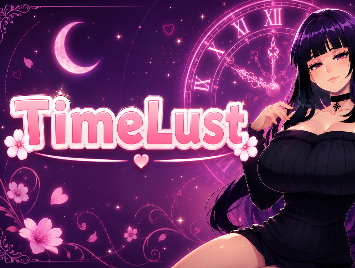 Cover art for TimeLust by Unknown White Raven — adult visual novel