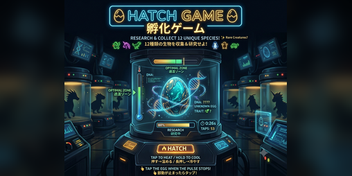 Cover image for Hatch game