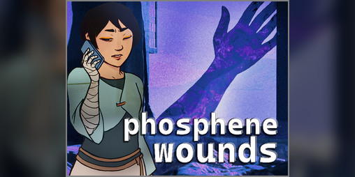 Cover image for phosphene wounds