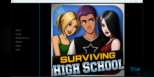 Cover image for Surviving Highschool - Visual Novel Remaster