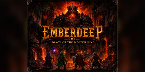 Cover image for EMBERDEEP: Legacy of the Molten King
