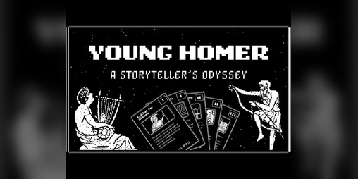 Cover image for Young Homer: A Storyteller's Odyssey