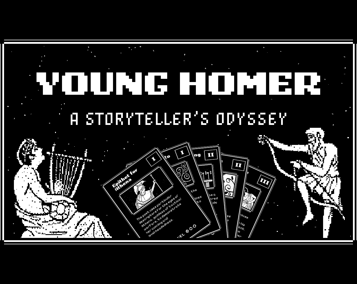 Cover image for Young Homer: A Storyteller's Odyssey