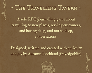 The Travelling Tavern [£3.00] [Role Playing]