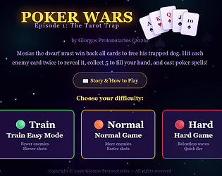 Poker Wars -The Tarot Trap [Free] [Shooter]