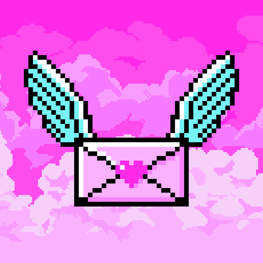 Outgoing Male pixel-art game artwork