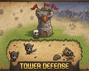 TOWER DEFENSE game screenshot