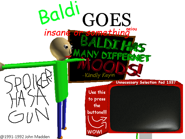 Baldi Goes Insane Or Something Android