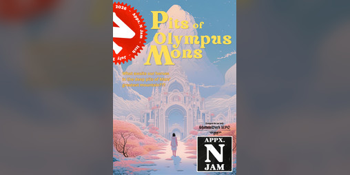 Cover image for Pits of Olympus Mons