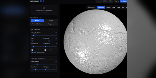 Cover image for Normal map generator