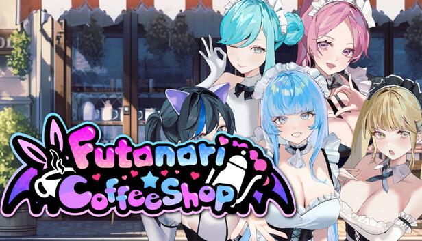 Cover art for Futanari Coffee shop by Sunset Terrace Games — adult visual novel