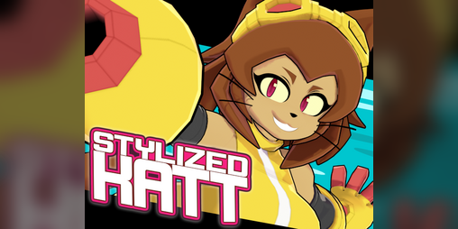 Cover image for Stylized Katt [VRChat Avatar]