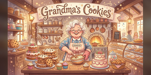 Cover image for Grandma's Cookies