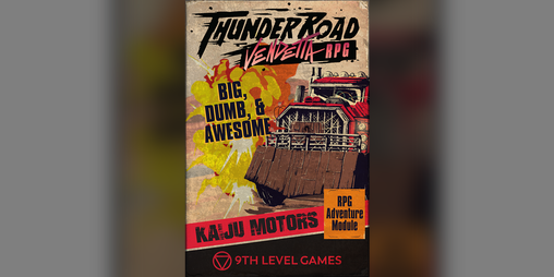 Cover image for Thunder Road Vendetta RPG: Kaiju Motors