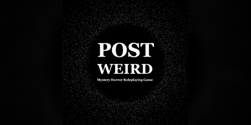 Cover image for POST WEIRD