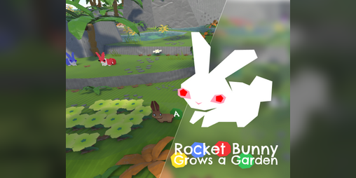 Cover image for Rocket Bunny Grows a Garden