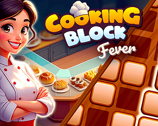 Cooking Block Fever - HTML5 Game For Website(Included HTML5 Only) のカバー画像