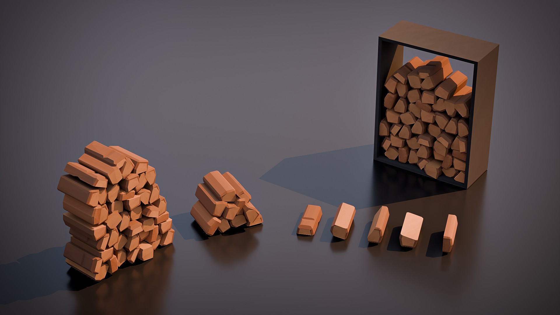 Camping Items Update - Low Poly Nature Asset Pack by Chromoxi
