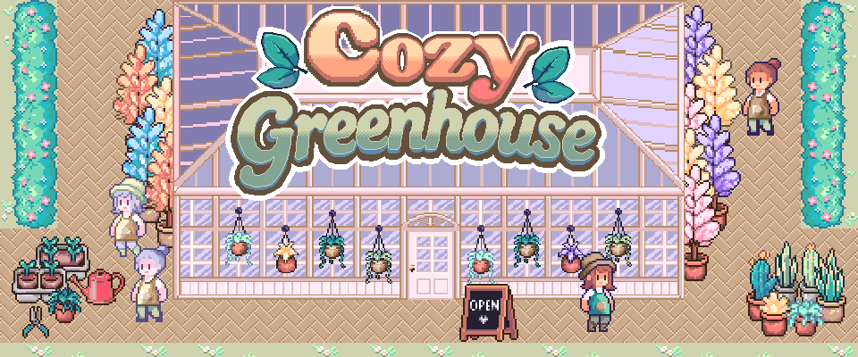 Cozy Greenhouse - 1,100+ 32x32 Pixel Art Assets by Maygetsu