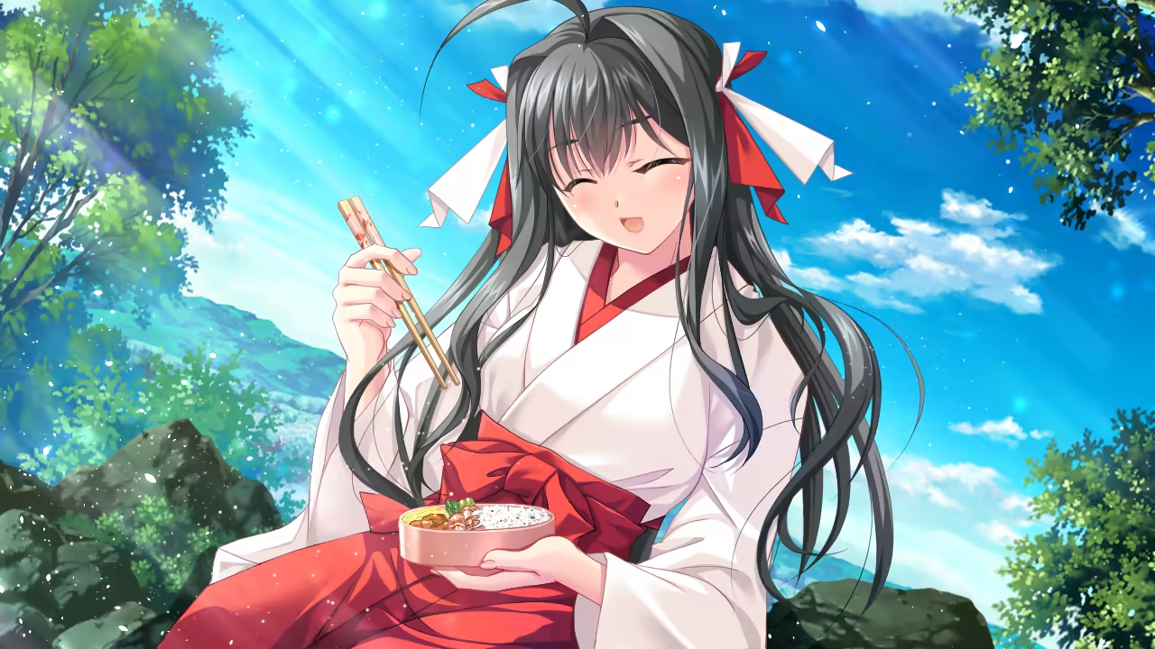 Cover art for Kagura Shinpuuki by Warm Terrace — adult visual novel
