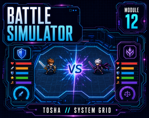 CHARACTER BATTLE SIMULATOR by ToshaAngel