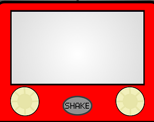 Electronic etch a sketch game screenshot