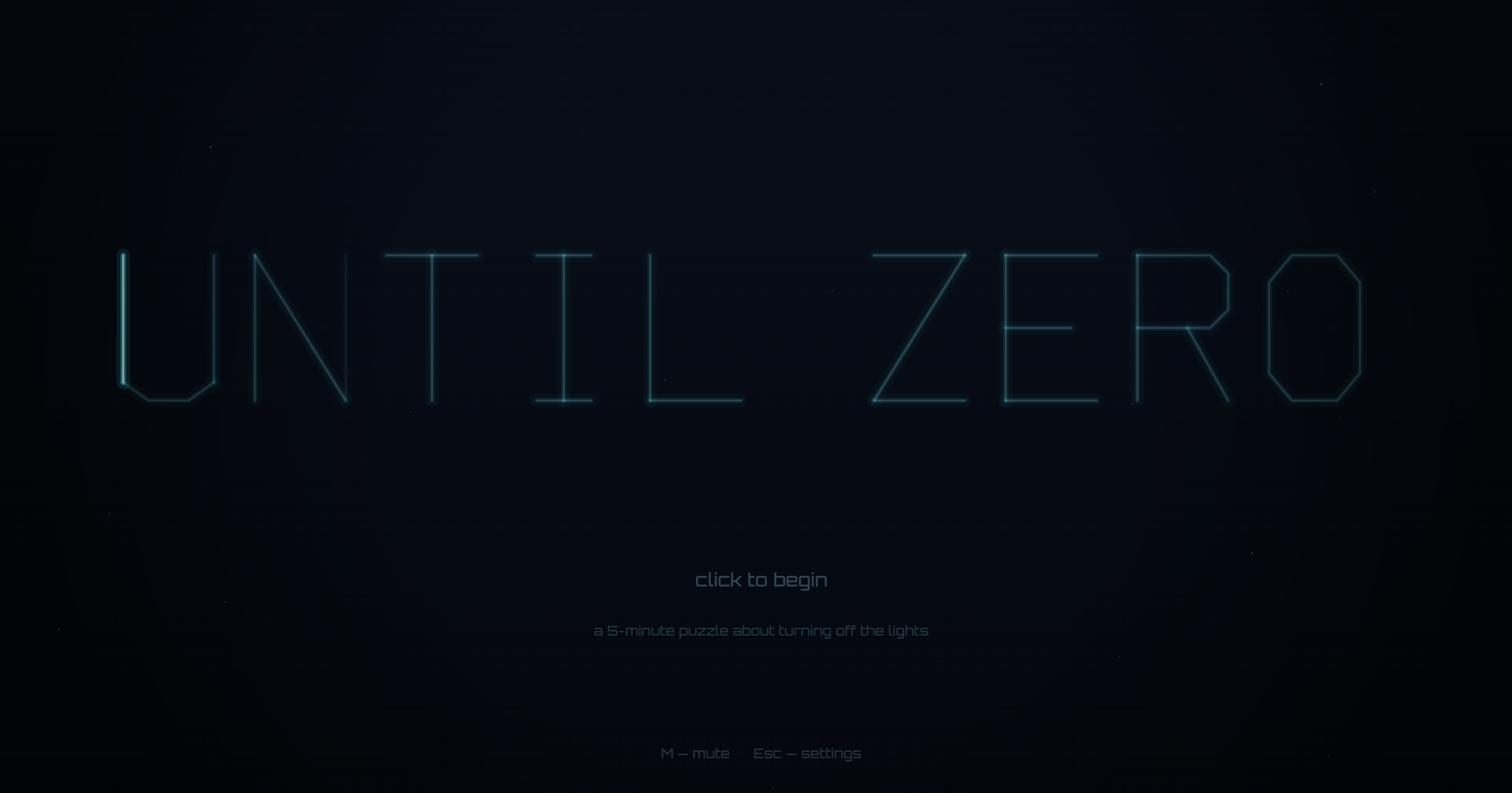 Until Zero