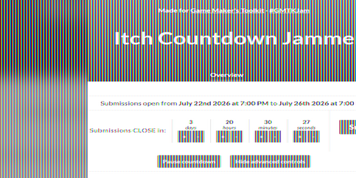 Cover image for Itch Countdown Jammer