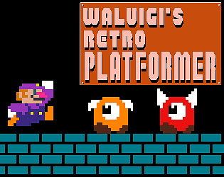 Waluigi's Retro Platformer [Free] [Platformer] [Windows]