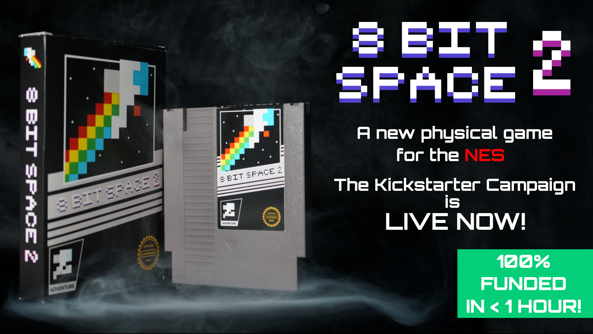8 Bit Space (ZX Spectrum Inspired Platformer) by GlassFrogGames