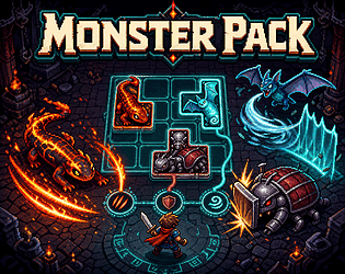 怪物背包（Monster Pack Demo） [Free] [Action]