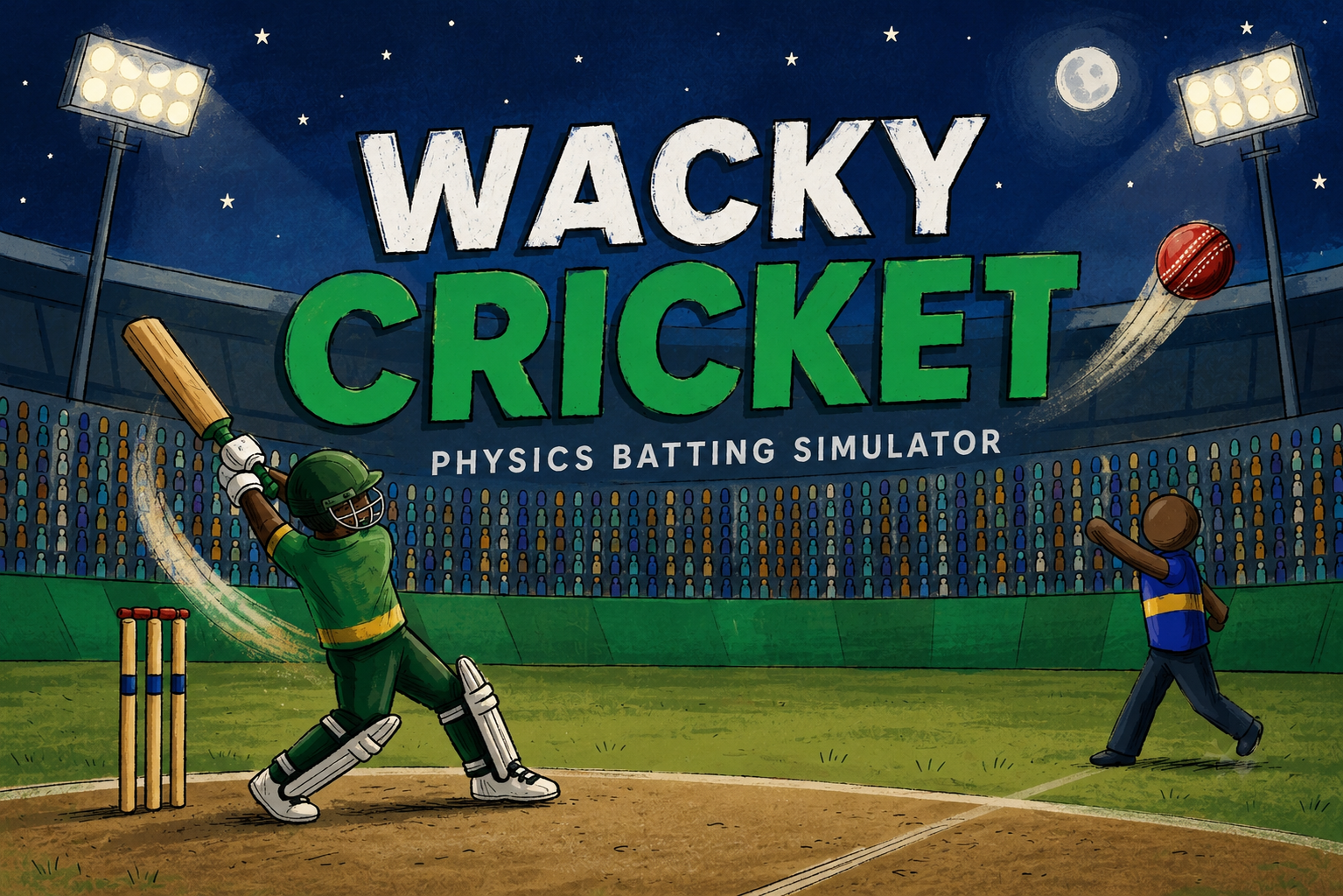 Cover image for Wacky Cricket - Physics Batting Simulator