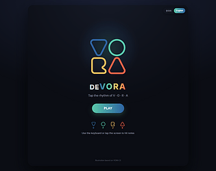 DEVORA: Rhythm of VORA [Free] [Rhythm] [Windows] [macOS] [Linux] [Android]