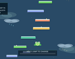 Frog Up Tempo game screenshot