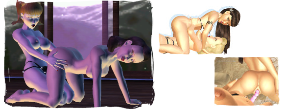 girl on girl - First Person view