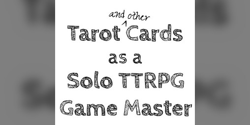 Cover image for Tarot Solo Oracle Primer