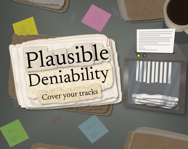 Cover image for Plausible Deniability - Cover Your Tracks
