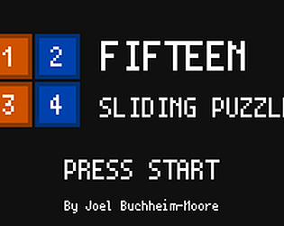 Fifteen Puzzle GBA [Free] [Puzzle]