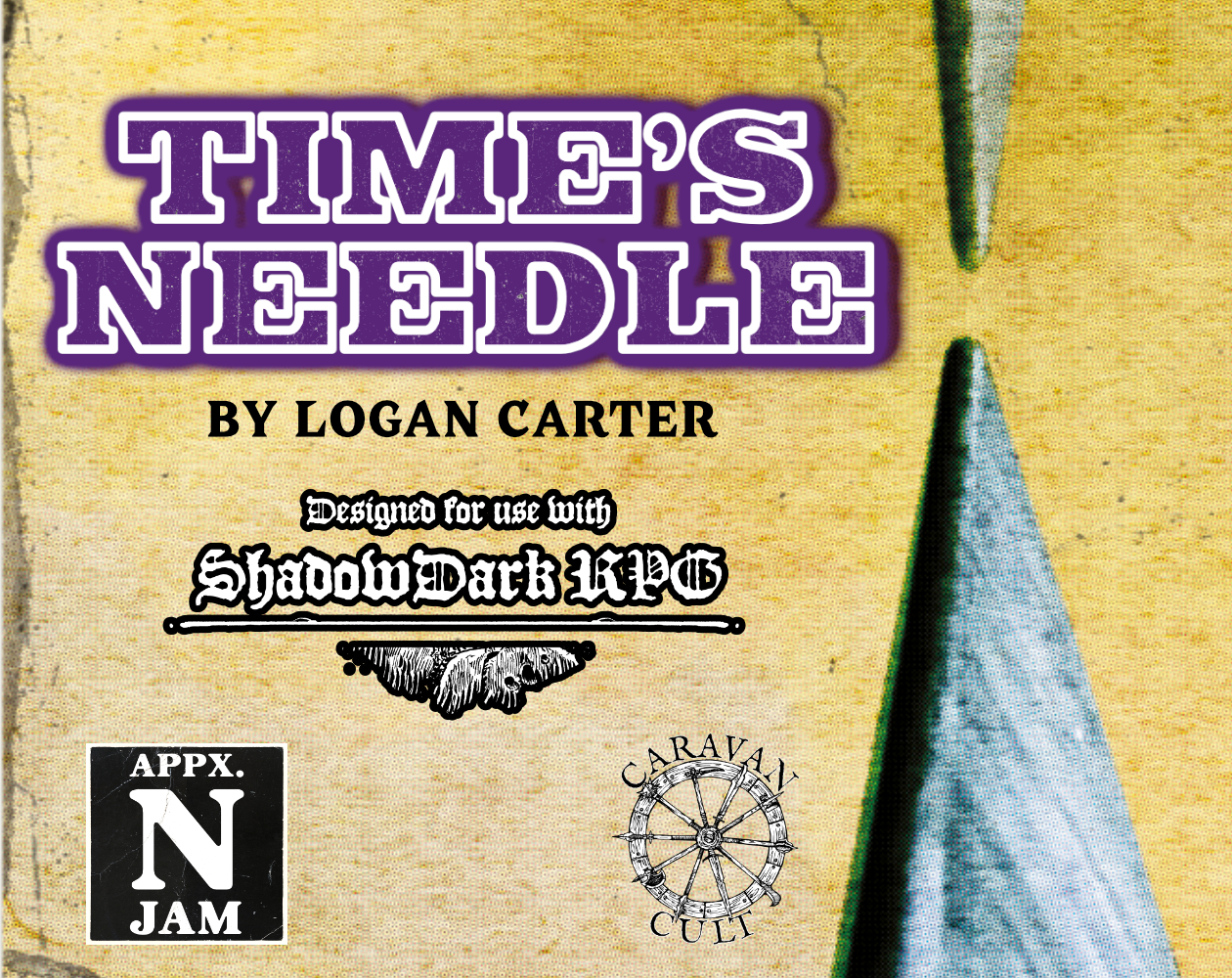 Cover image for Time's Needle - A ShadowdarkRPG Trifold