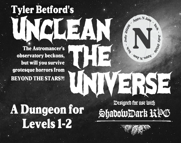 Cover image for Unclean the Universe