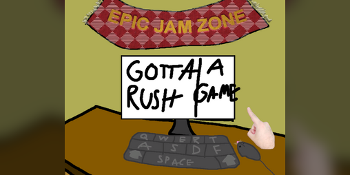Cover image for GOTTA RUSH A GAME!!