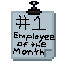 #1 Employee of the month