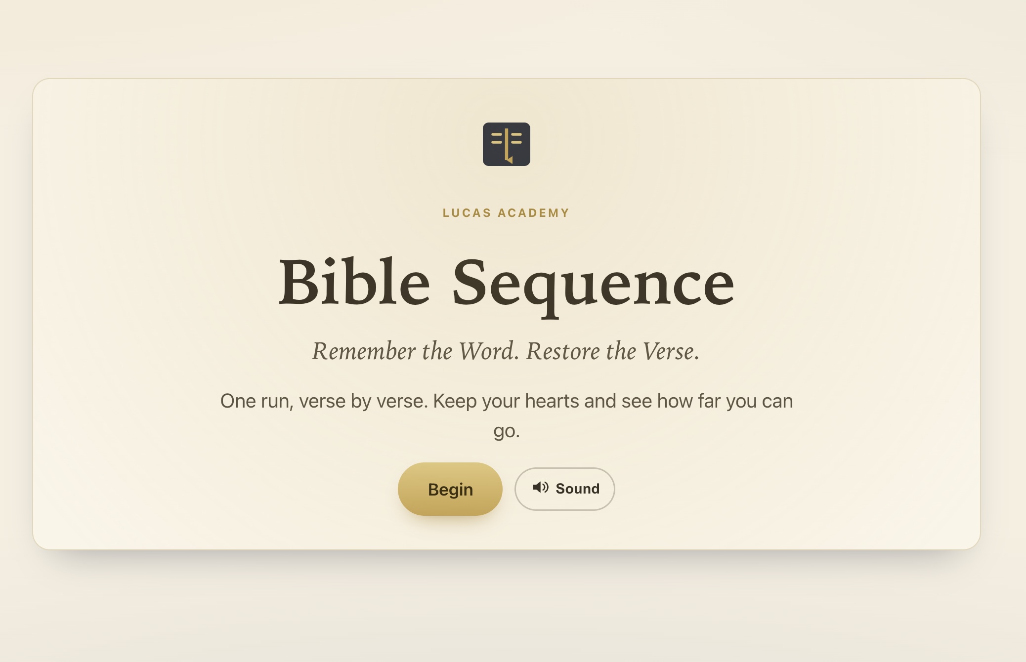 Bible Sequence cover