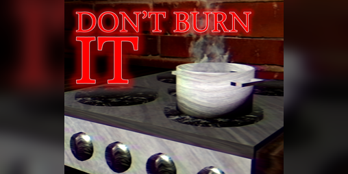 Cover image for DON'T BURN IT