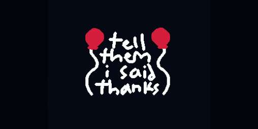 Cover image for tell them i said thanks